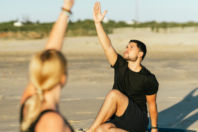 Man doing somatic therapy in orange county, california through we conquer together.