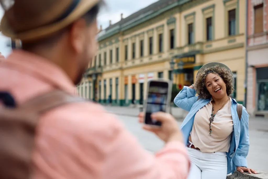 happy mature woman having fun while traveling with 2026 01 06 10 28 30 utc 1 - Mental Health Treatment Orange County | We Conquer Together