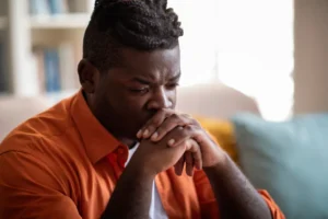 man learning about how ocd and paranoia are linked.