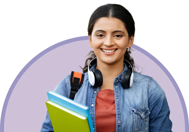 closeup pretty young indian lady student posing - Mental Health Treatment Orange County | We Conquer Together