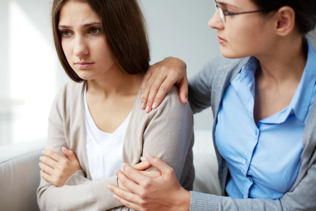 mother helping daughter with compulsive lying.
